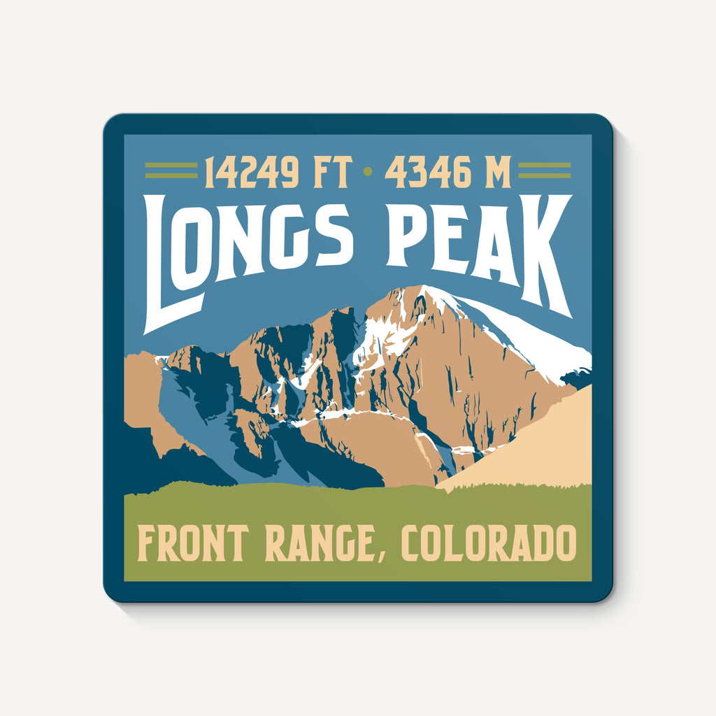 Longs Peak Colorado 14er Sticker