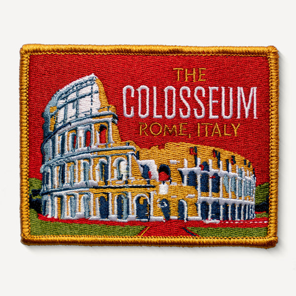The Colosseum Rome Italy Patch