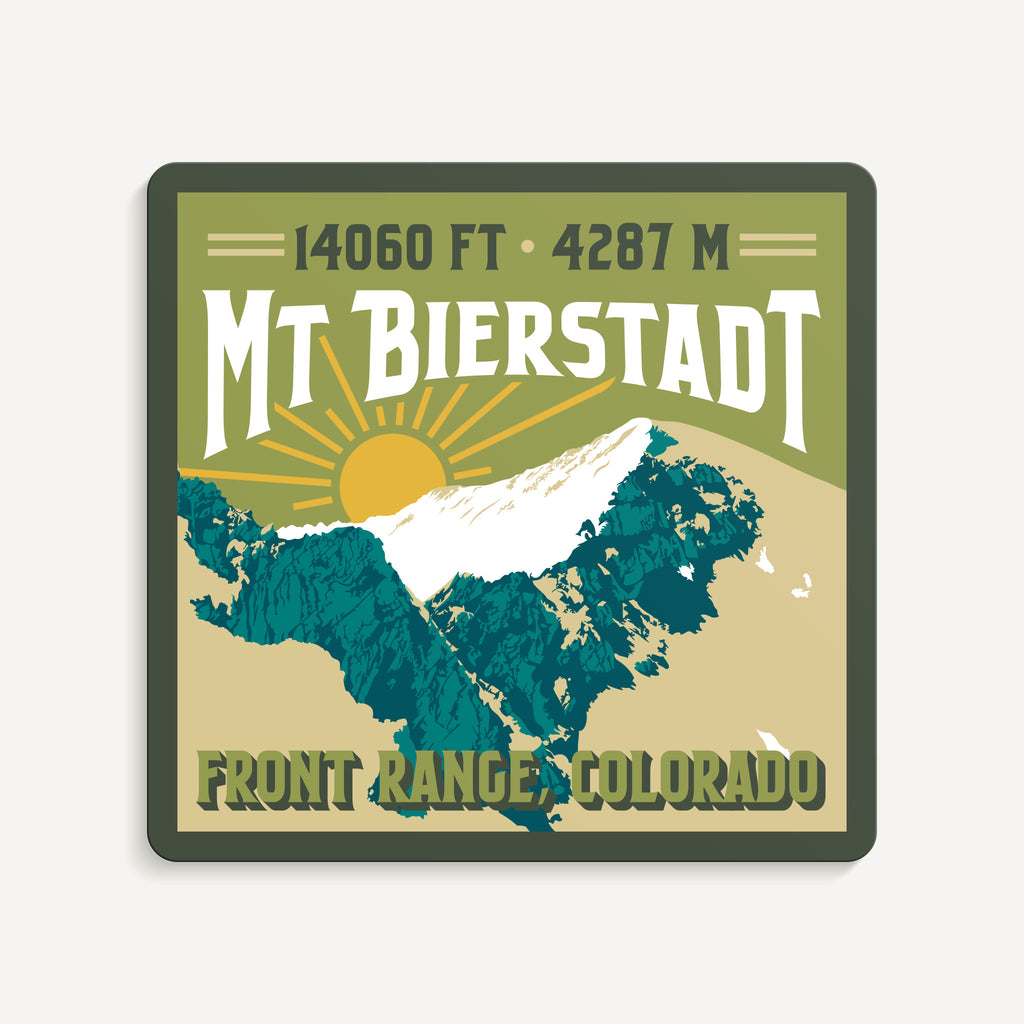 Mt Bierstadt Colorado 14er Sticker