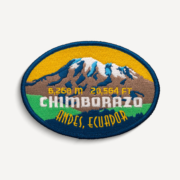 Chimborazo Andes Ecuador Patch