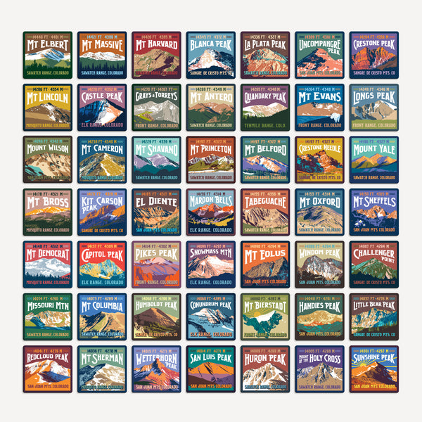Colorado Sticker Collection