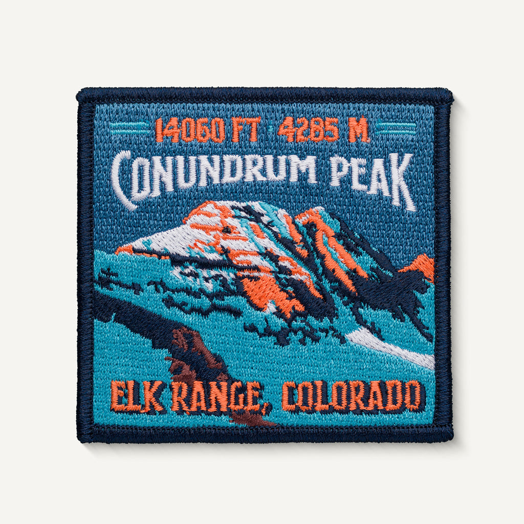 Conundrum Peak Colorado 14er Patch