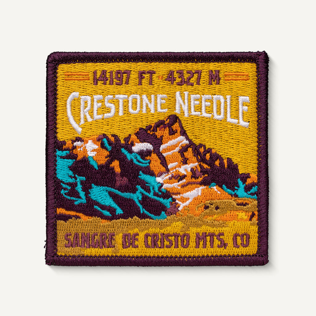 Crestone Needle Colorado 14er Patch