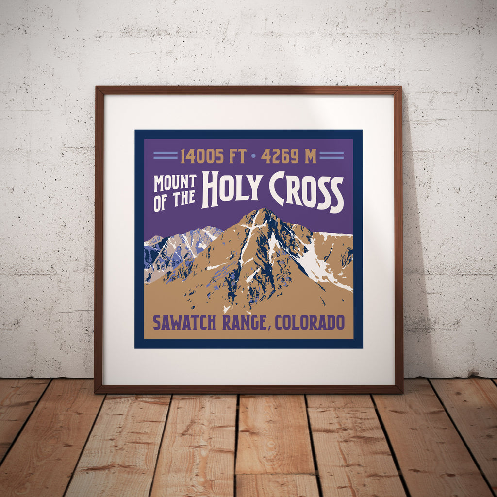 Mount of the Holy Cross Colorado 14er Print