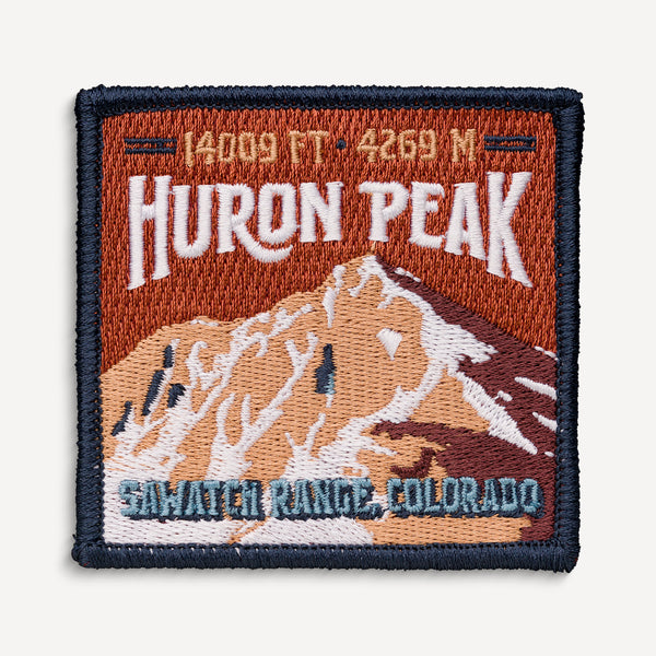 Huron Peak Colorado 14er Patch