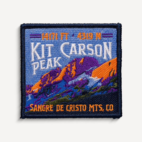 Kit Carson Peak Colorado 14er Patch
