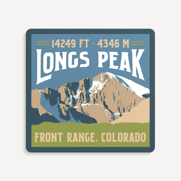 Longs Peak Colorado 14er Sticker
