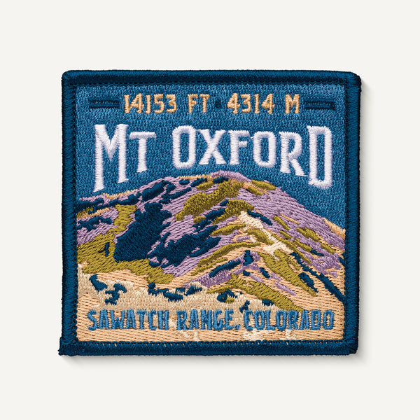Mt Oxford Colorado 14er Patch