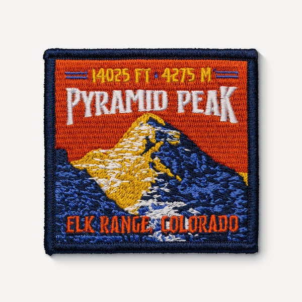Pyramid Peak Colorado 14er Patch – Expedition Souvenirs