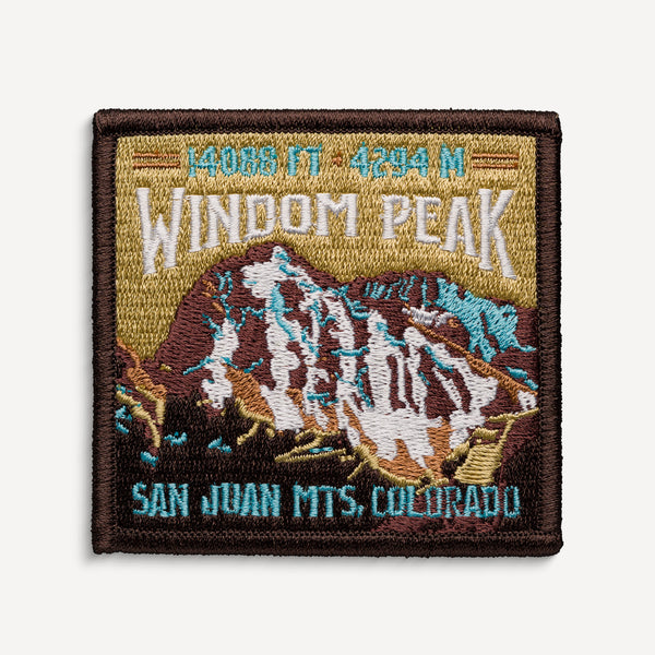 Windom Peak Colorado 14er Patch