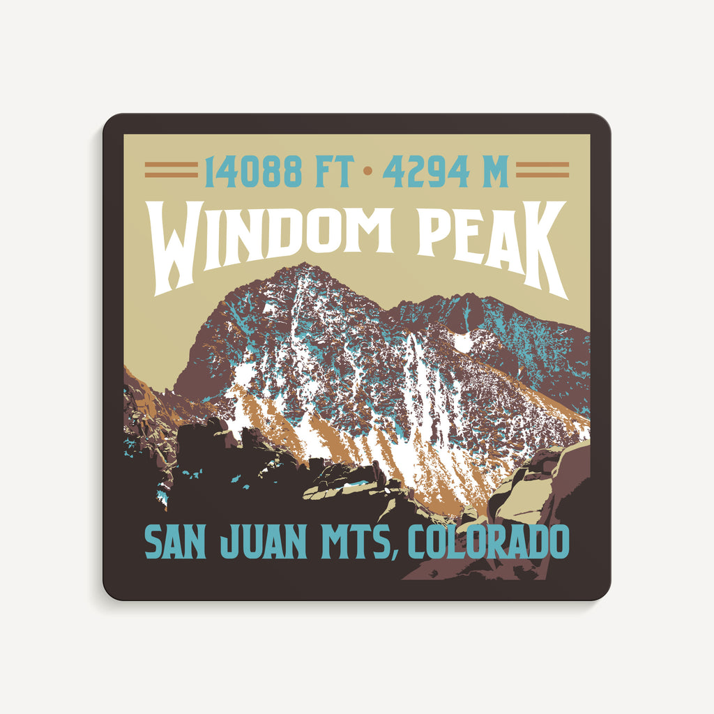 Windom Peak Colorado 14er Sticker