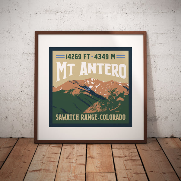 Mt. Antero Colorado 14er Print