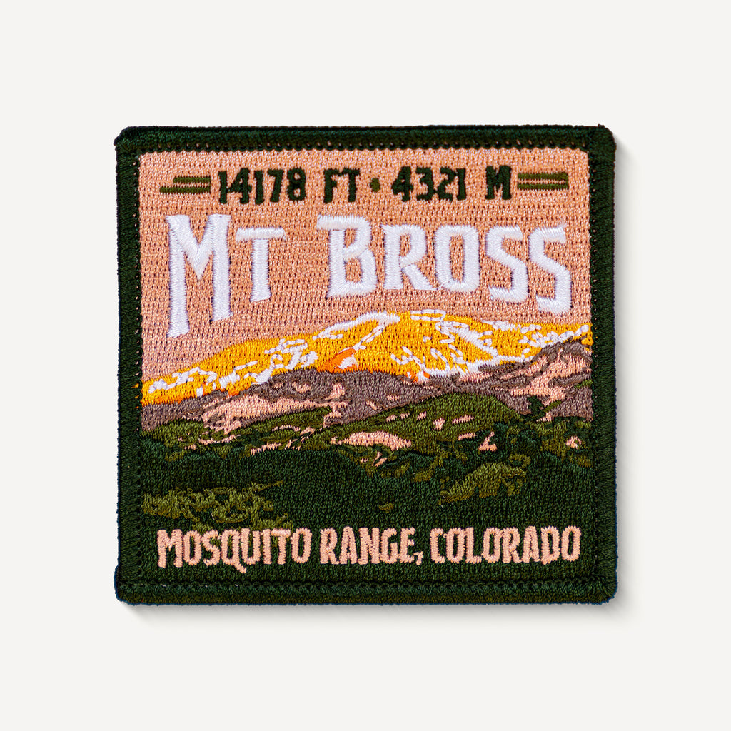 Mt. Bross Colorado 14er Patch