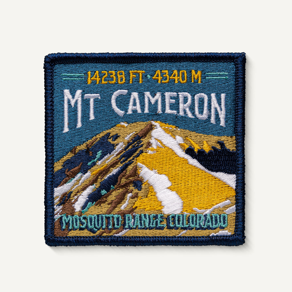 Mt Cameron Colorado 14er Travel Patch
