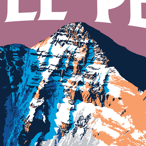 Castle Peak Colorado 14er Print