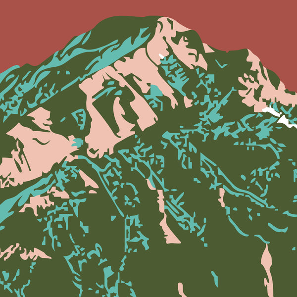 Challenger Point Colorado 14er Print