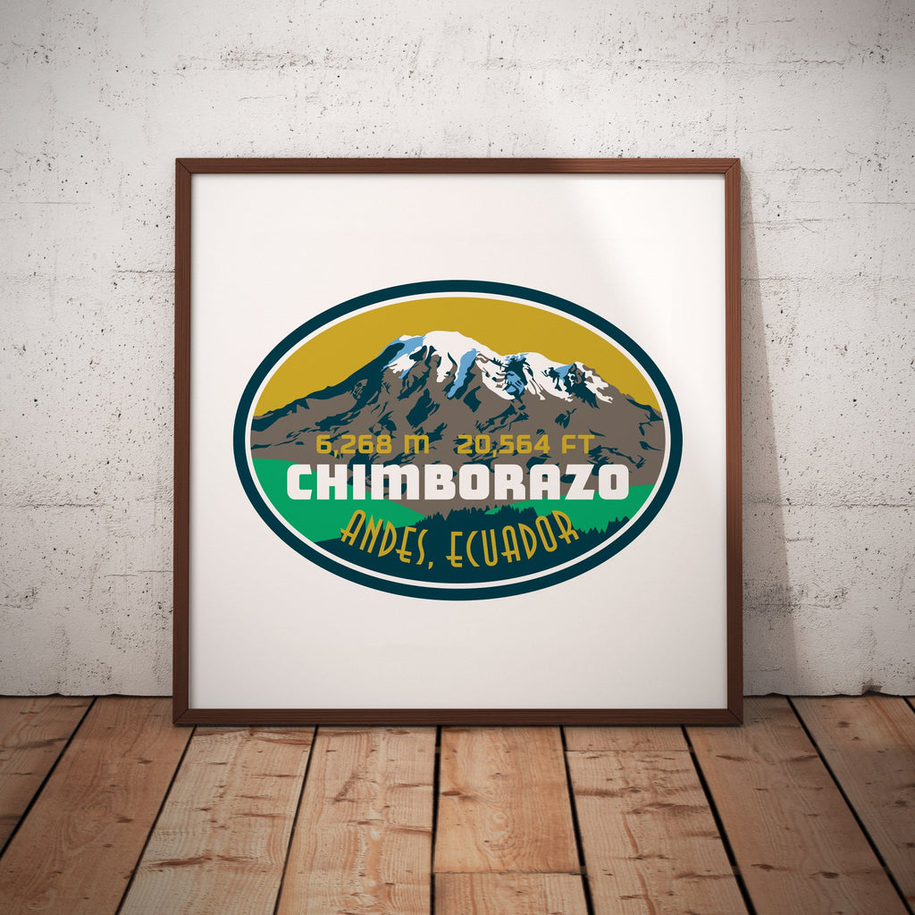 Chimborazo Andes Ecuador Giclee Art Print