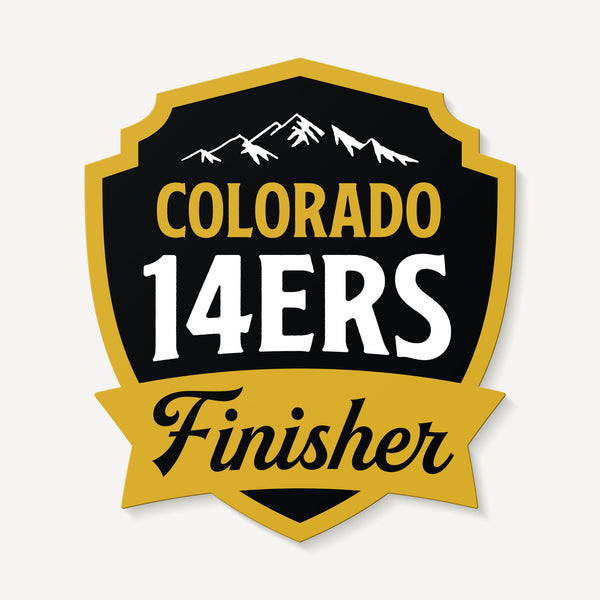 Colorado 14ers Finisher Sticker