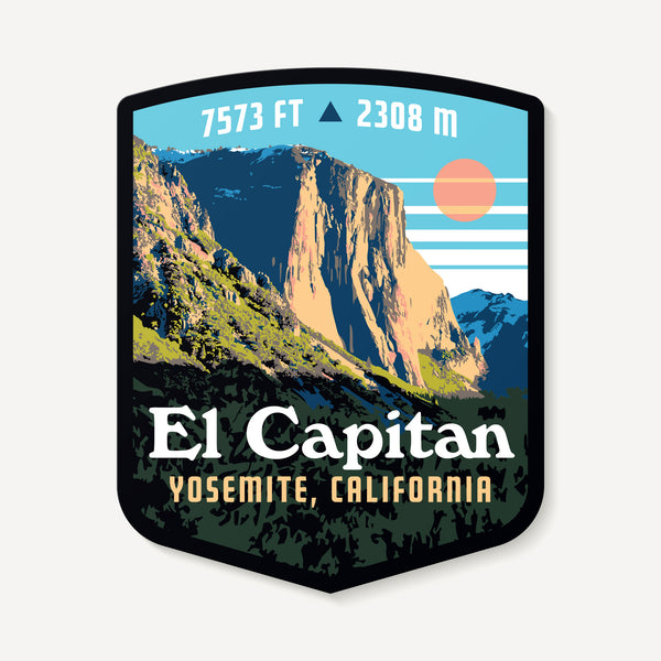 El Capitan Yosemite California Decal Sticker