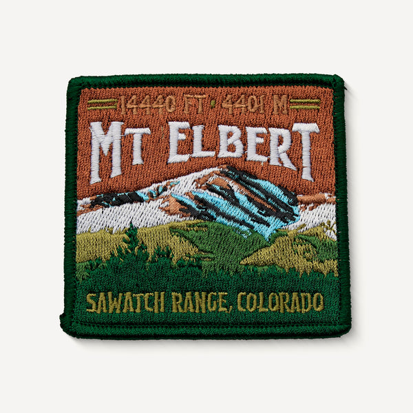 Mt. Elbert Colorado 14er Patch