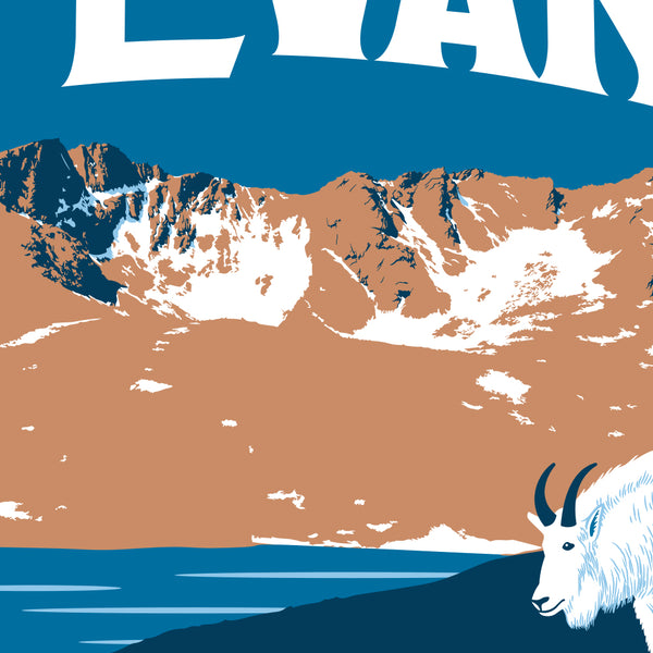 Mt Evans Colorado 14er Print