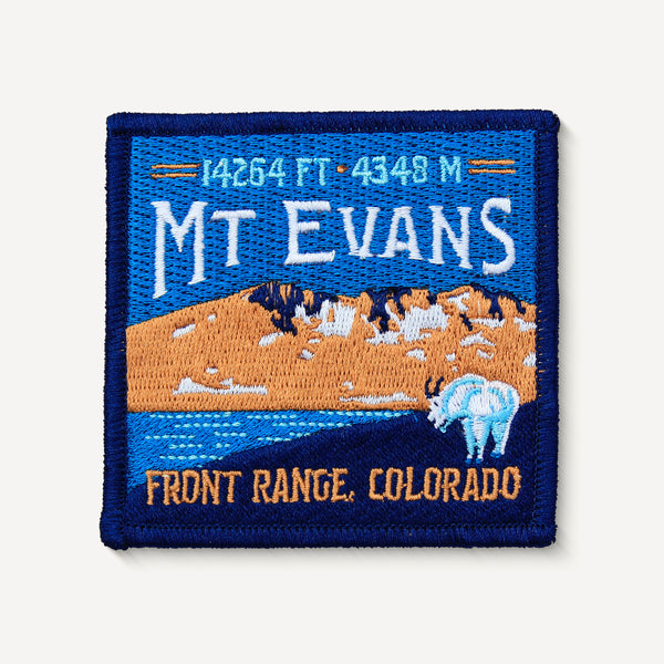 Mount Evans Colorado 14er Patch