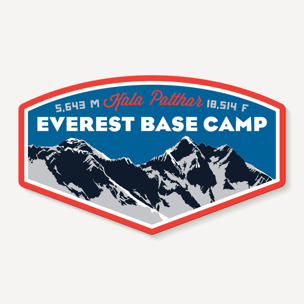 Everest Base Camp Himalayas Asia Travel Decal Sticker
