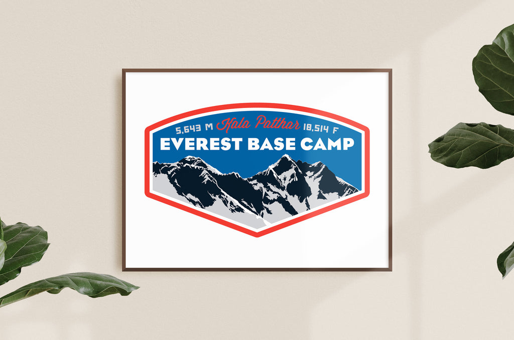 Everest Base Camp Print