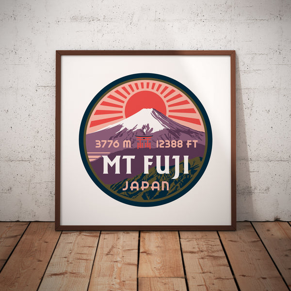 Mt. Fuji Japan Giclee Art Print