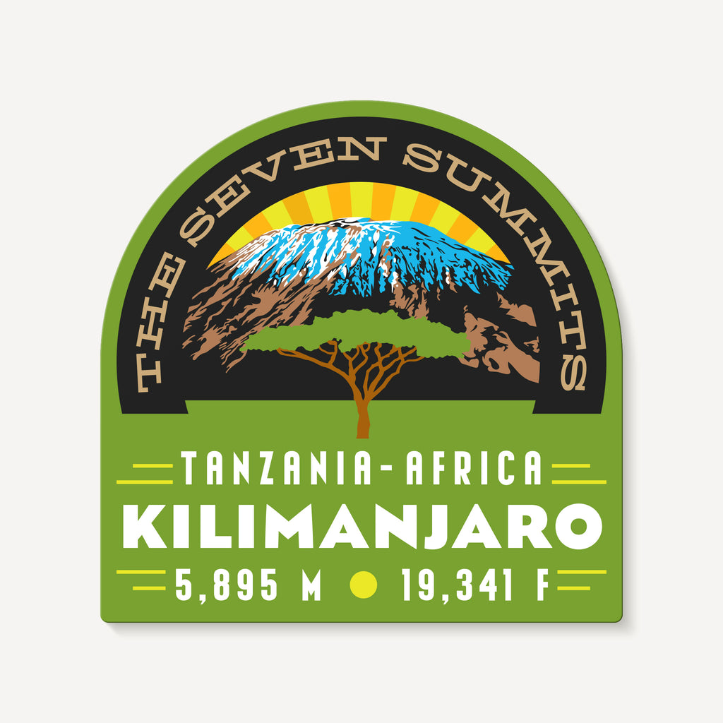 Kilimanjaro Tanzania Africa Seven Summits Decal Sticker