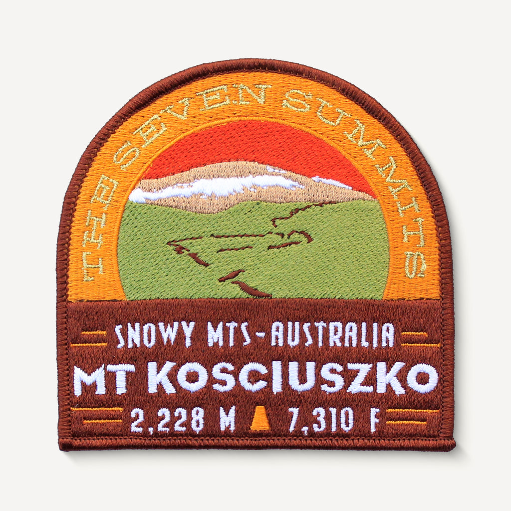 Mount Kosciuszko Australia Seven Summits Patch