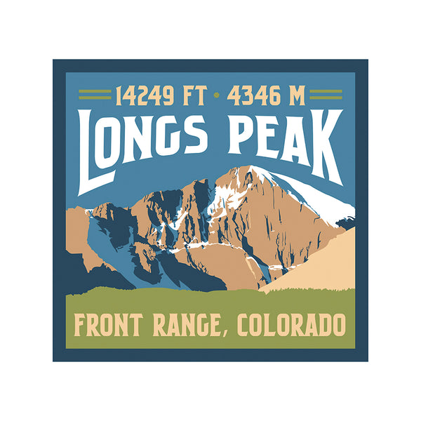 Longs Peak Colorado 14er Print