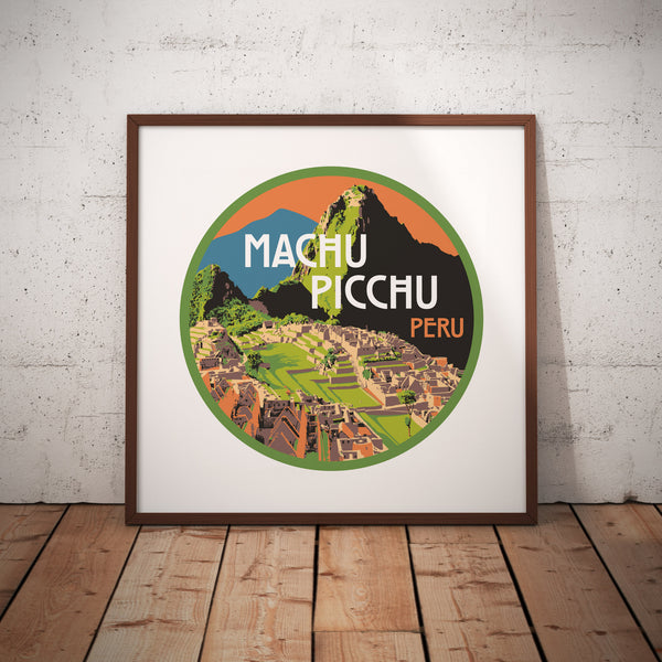 Machu Picchu Peru Giclee Art Print