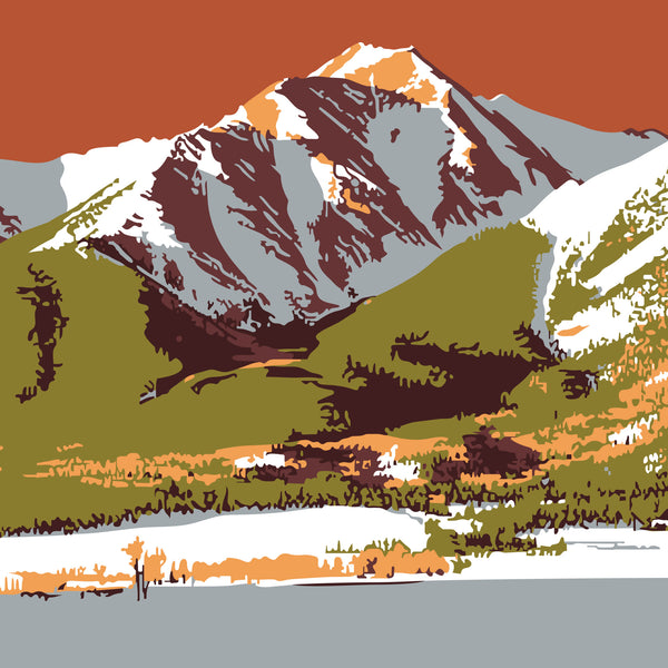 Mt. Princeton Colorado 14er Print