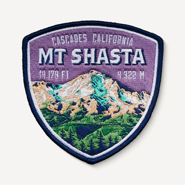 Mount Shasta Cascades California Patch