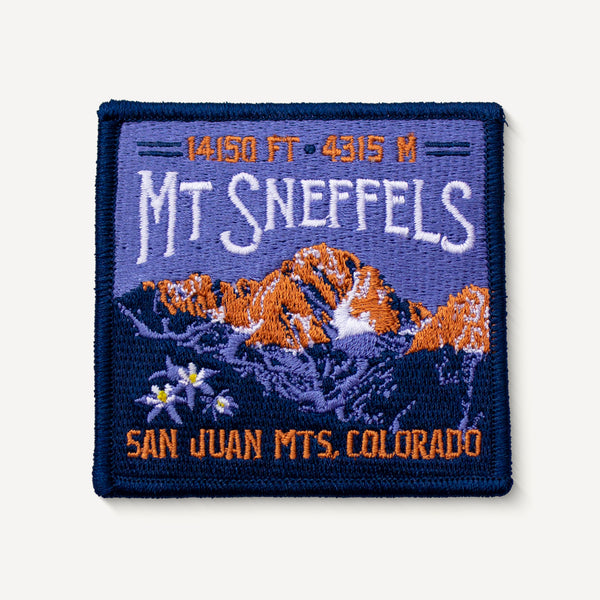 Mt. Sneffels Colorado 14er Patch
